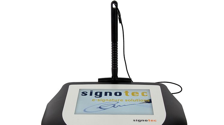 signotec zeigt neue Signaturlösungen auf der Wincor World 2014