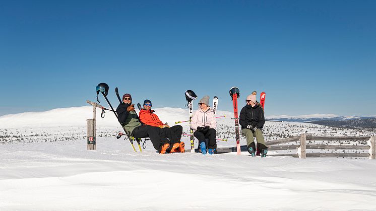 Fantastiske forhold i påskefjellet: Birk Ruud gjester Hemsedal 5. april