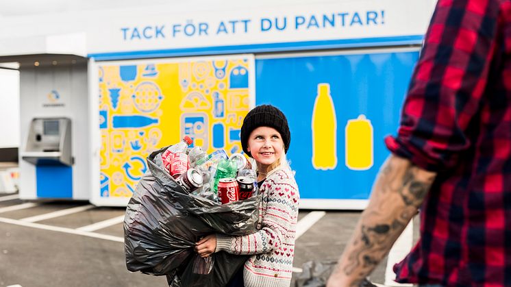 Från den 21 oktober kan du panta även på Återbruket Bäckby i Västerås.