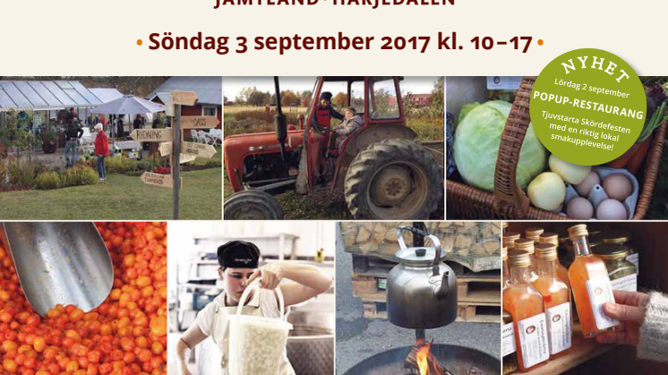 Skördefest programblad 2017