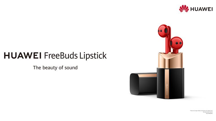 Huawei FreeBuds Lipstick -kuulokkeiden myynti alkaa tänään Suomessa – rohkeat kuulokkeet yllättävät kauneudellaan