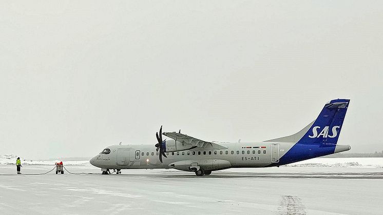 SAS ATR 72-600 på Scandinavian Mountains Airport