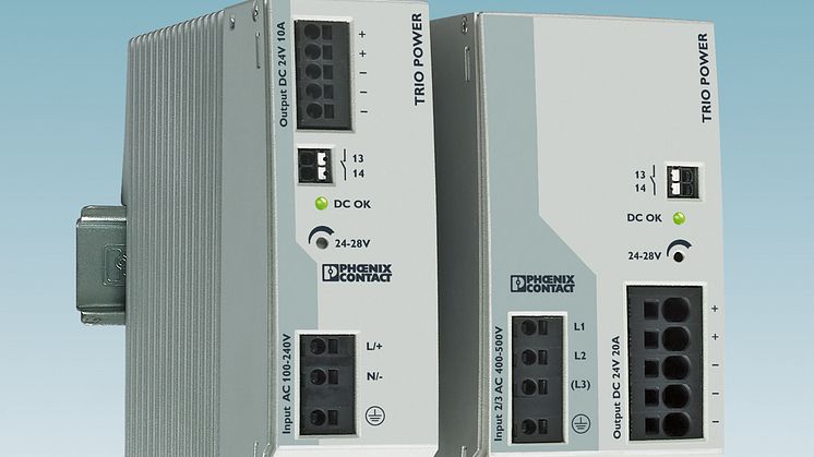 New power supplies for machine production