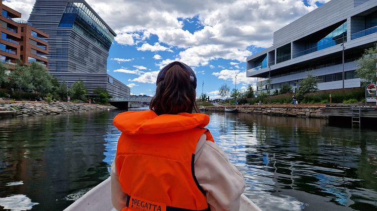 Opplev bydel Gamle Oslo fra havet! Foto: Hannah Sigriddatter Ander