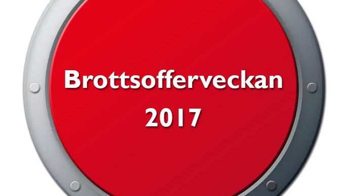 Inbjudan till Nationella Brottsofferveckan 2017 - påminnelse