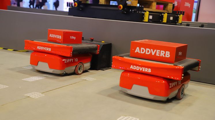  Nye robotter flytter ind på Brings logistikcenter i Greve