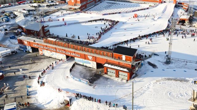 Östersund får varje år cirka 50 extra skiddagar med hjälp av konstsnö. 