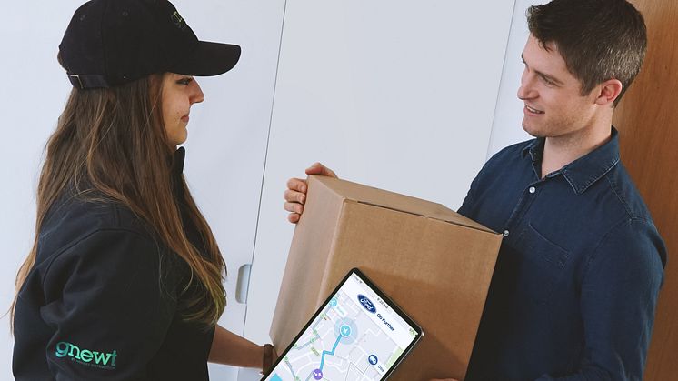 Ford testet zusammen mit dem britischen Paketzusteller Gnewt einen neuen Dienst für digitale Paketsendungen. Ziel ist die Reduzierung von Staus und Lieferzeiten