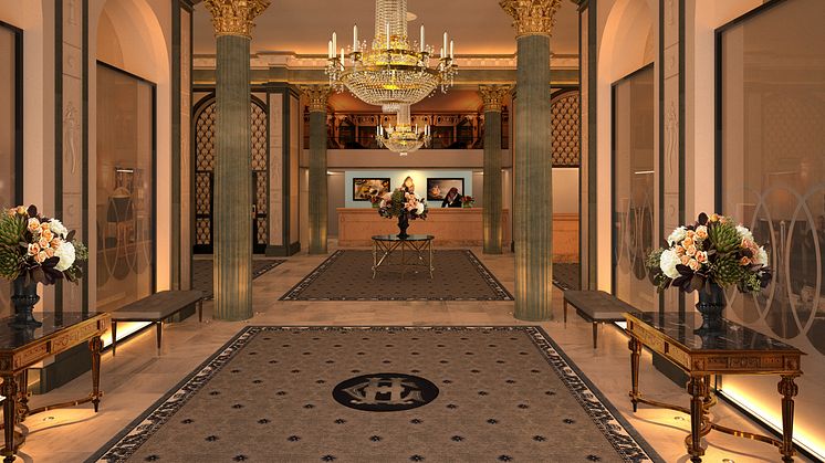 Impressive refurbishment for the iconic Grand Hôtel lobby