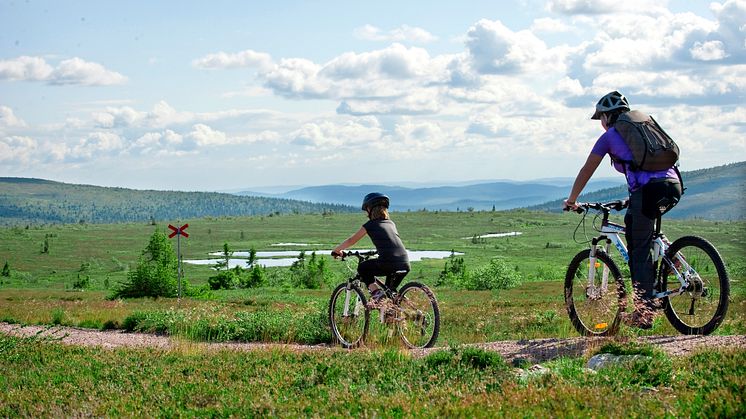 Cykling Sälen sommar