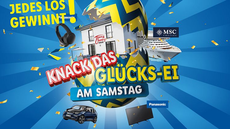 „Knack das Glücks-Ei am Samstag“ – LIDL verlost Town & Country Haus Massivhaus