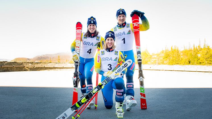 BRA fortsätter nå nya höjder med det alpina landslaget