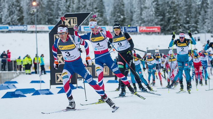 Laguttak mixed og single mixed stafett