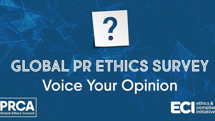 PRCA launches Global PR Ethics Survey