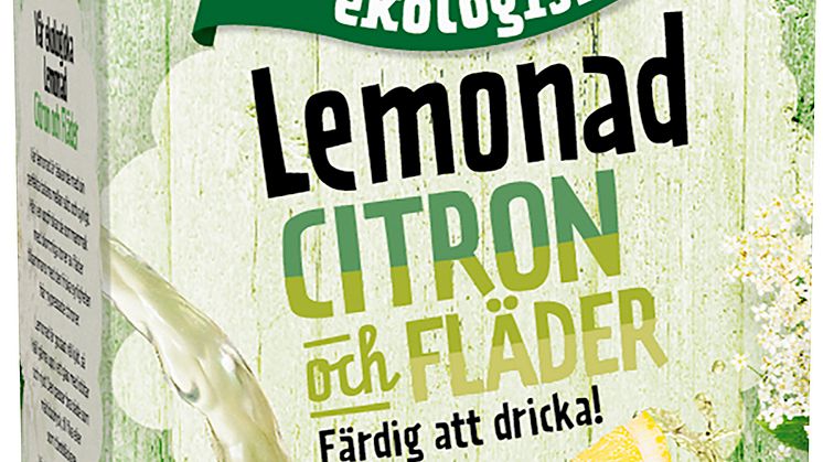 BOB Ekologisk Lemonad Citron Fläder