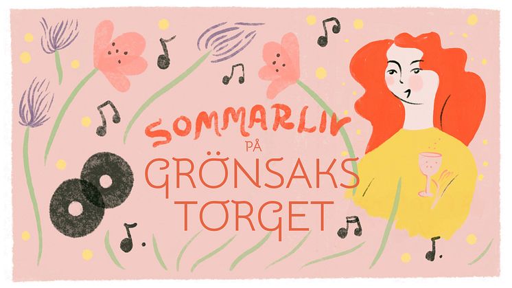 Sommarliv på Grönsakstorget