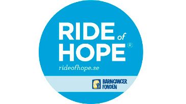 Titania sponsrar Barncancerfondens cykellopp Ride of Hope Europe