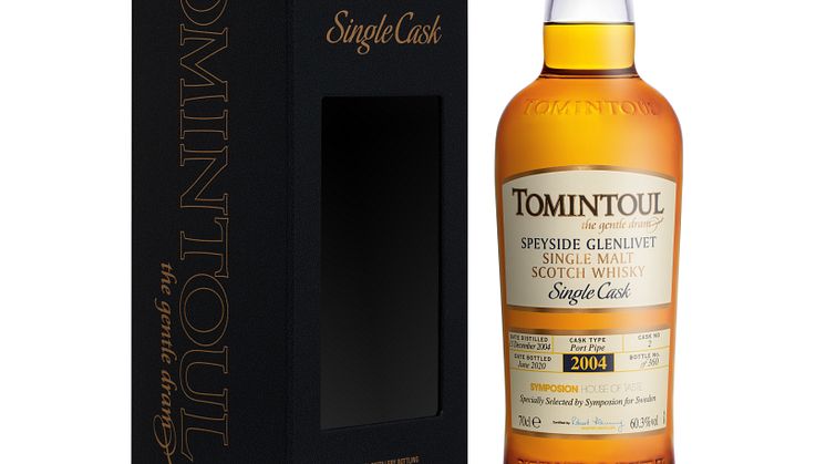 Tomintoul Port Pipe Single Cask 15 YO - 2004