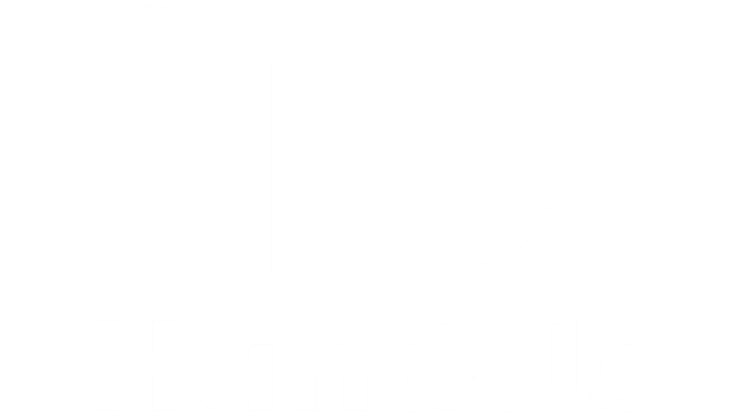 Handels logotyp vit