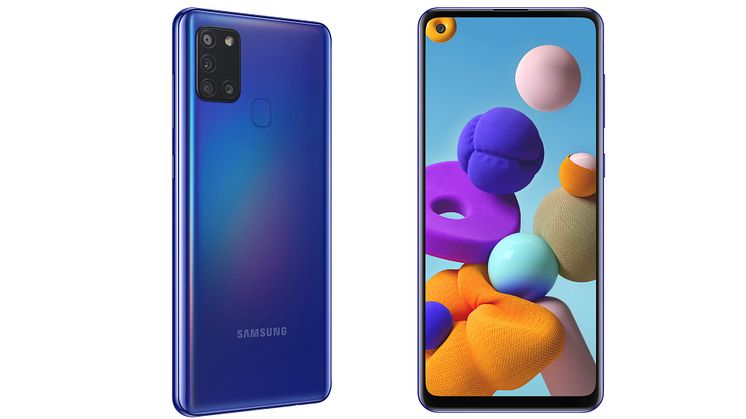 Samsung laajentaa Galaxy A -sarjaa uudella Galaxy A21s -puhelimella