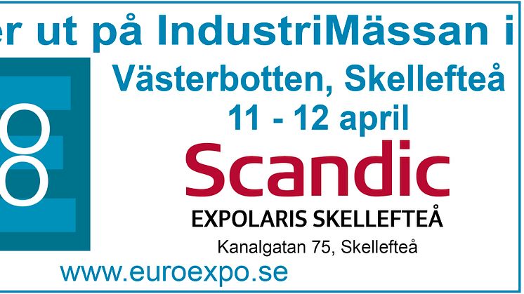 Scandinavian Friction ställer ut på Euroexpo i Skellefteå!