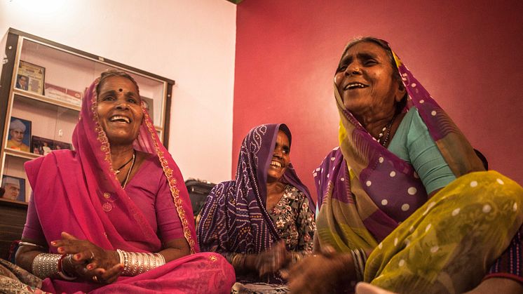 Hungerprojektet driver ledarskapsprogram i Indien som stärker kvinnor att göra sina röster hörda och organisera sig.