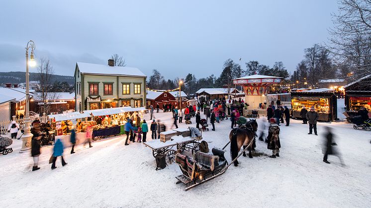 Jamtli julmarknad i Östersund. Fotograf: Erik Westberg.