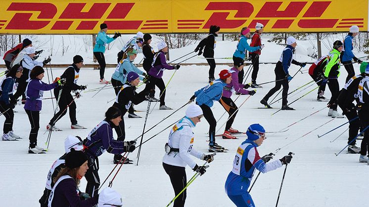 DHL Freight levererar önskningar i mål under TjejVasan 