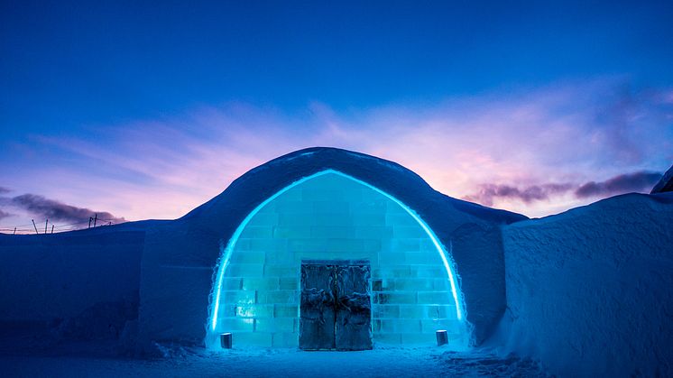 Icehotel i Jukkasjärvi. Foto Asaf Kliger