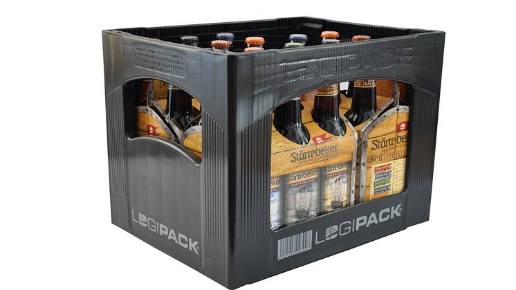  Logipack liefert effiziente Trays und Spezialkästen für den Brau- und Brunnensektor / Bild: LogiPack