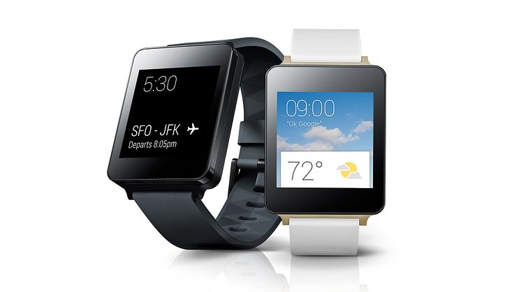 LG LANSERAR G WATCH I SVERIGE – DEN FÖRSTA SMARTKLOCKAN MED ANDROID WEAR