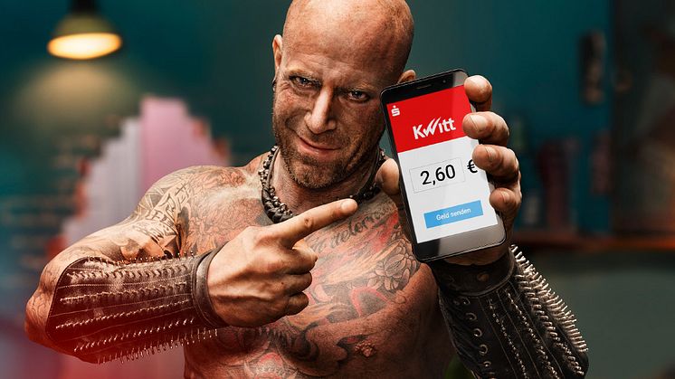 Mit Kwitt können Kunden der Stadtsparkasse München nun auch an Freunde per Smartphone Geld senden, die ein Konto bei Genossenschaftsbanken führen