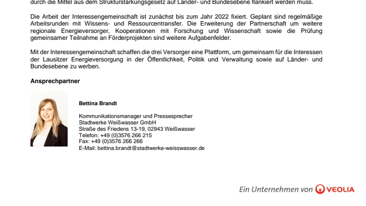 Lausitzer Versorger gründen Interessengemeinschaft für zukunftsträchtige Wärmeversorgung