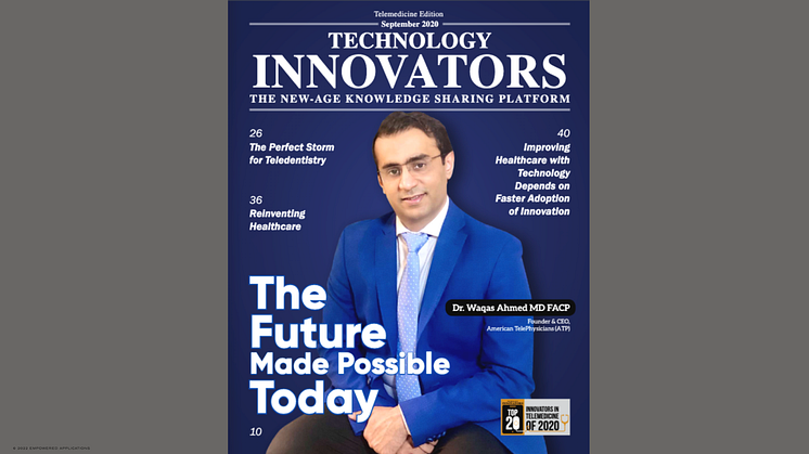 Empowered Health selected as one of the globes Top 20 Innovators in Telemedicine 2020