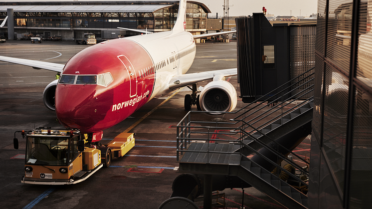 Norwegians Boeing 737-800. Foto: Norwegian. Lars Petter Pettersen.