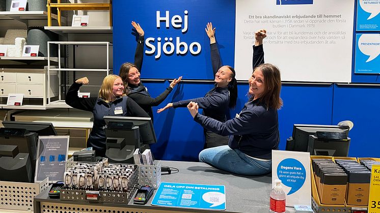 JYSK Sjöbo har flyttat - padelhall har blivit inspirerande butik