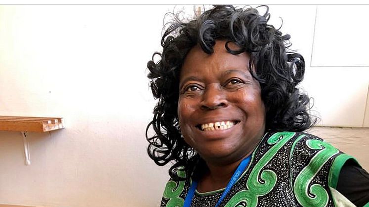 Gertrude Gumbo, former participant  of ICLD programme and Councillor in Umguza Rural District Council in Zimbabwe. 