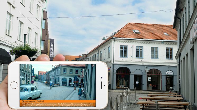 Pressinbjudan: Ny app ger liv åt Lunds historia