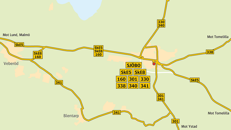 ​Förbättrad busstrafik på Sjöbos landsbygd