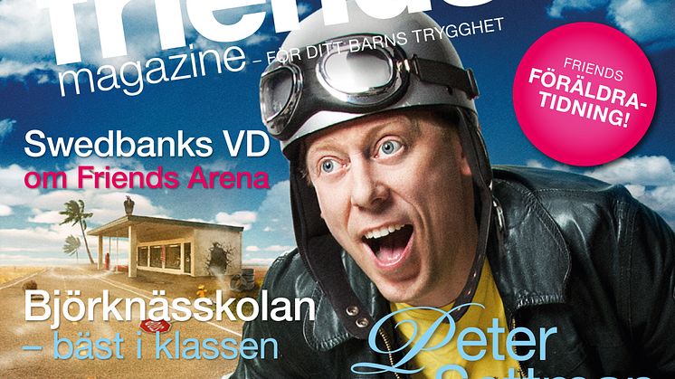 Jubileumsnummer av Friends Magazine när Friends fyller 15