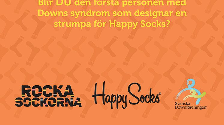 Svenska Downföreningen och Happy Socks i unikt samarbete