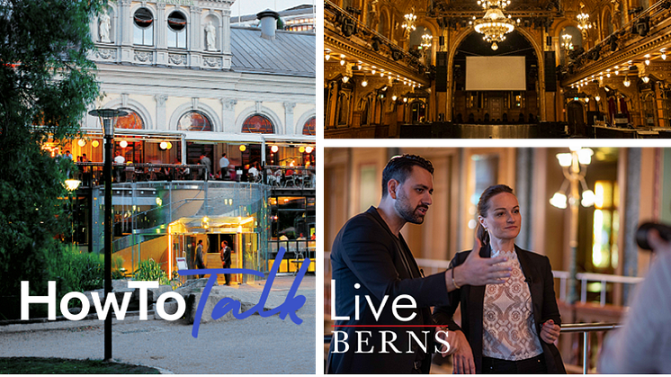 HOW TO TALK LIVE AT BERNS MED SUSANNE BIRGERSDOTTER & NAVID FARD