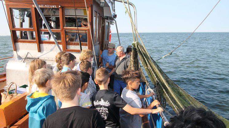 Außerschulischer Lernort: Fischwirtschaft an der niedersächsischen Nordseeküste.