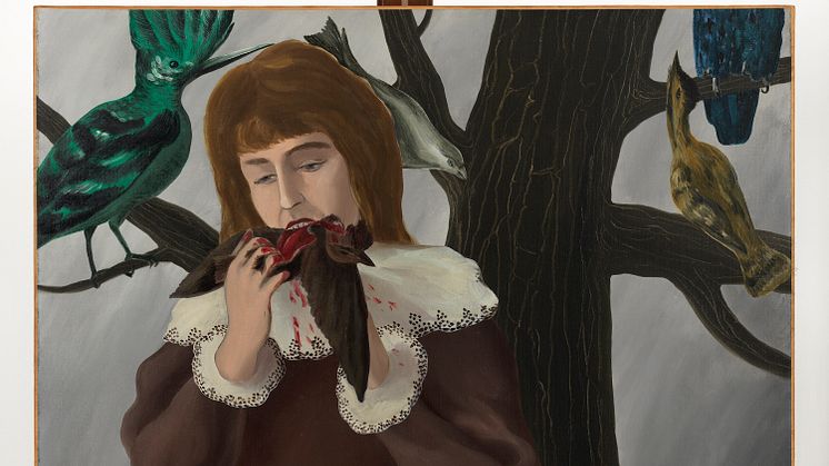 Nytelse. René Magritte (1898–1967) Olje på lerret, 73,5 × 98 cm  Kunstsammlung Nordrhein-Westfalen, Düsseldorf, 1092 Foto: © bpk / Kunstsammlung Nordrhein-Westfalen/Walter Klein © René Magritte/BONO 2022