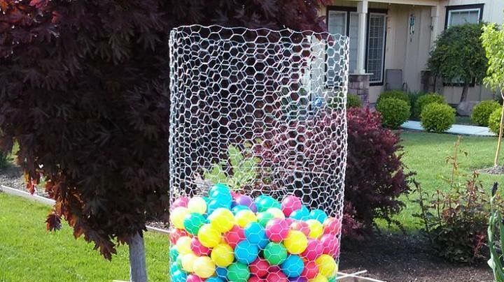 Giant KerPlunk and table tennis for the summer holidays