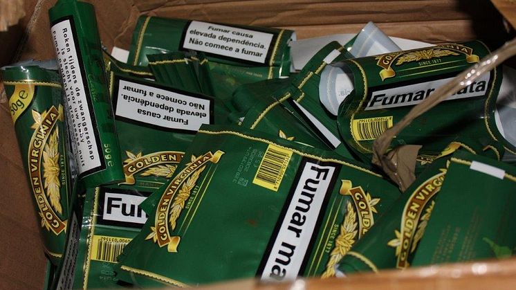 Counterfeit tobacco packaging found at rented farm buildings in Warwickshire