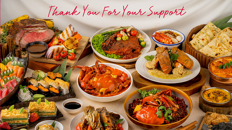 Simply Yours. Our Sincere Gratitude.  Savour These Irresistible Dining Deals as PARKROYAL on Kitchener Road, Singapore Shows Sincere Gratitude For All The Support Through The Years.