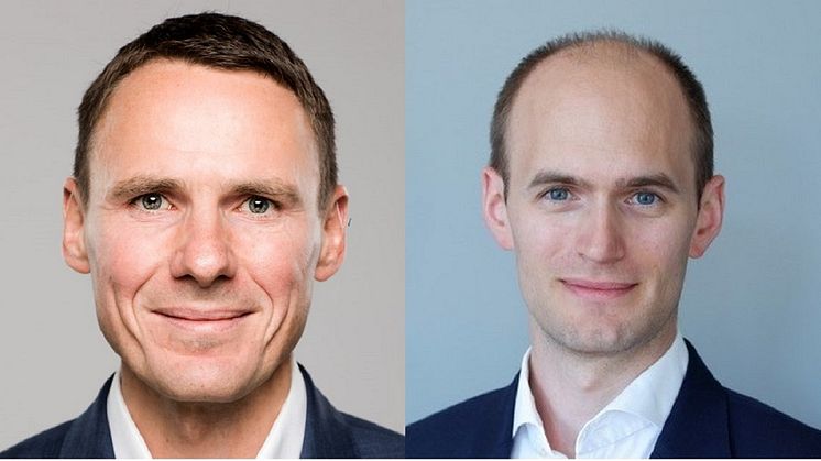 CFO Ole Martin Grimsrud (left) and CTO Erlend Reiten (right)