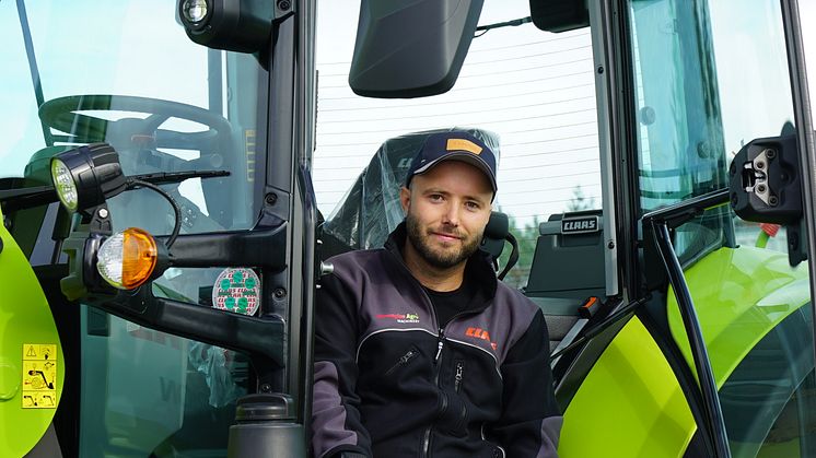 Heming Kornstad, produktsjef CLAAS traktor hos Norwegian Agro Machinery