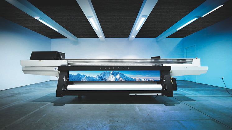 Øget produktion og effektivitet er i fokus med Canons nye Océ Arizona 1300 flatbedprinter LED serie